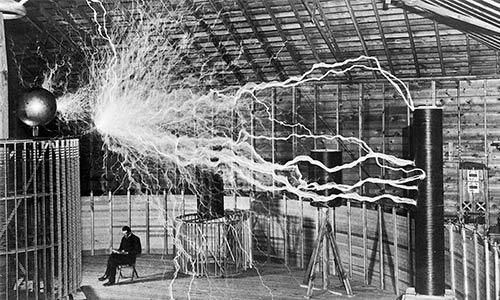 Tesla promotor de la energía gratuita