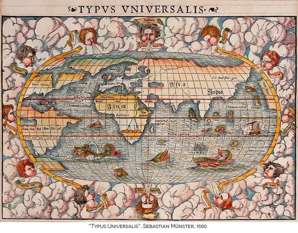 Mapa del mundo SXVI- Latam